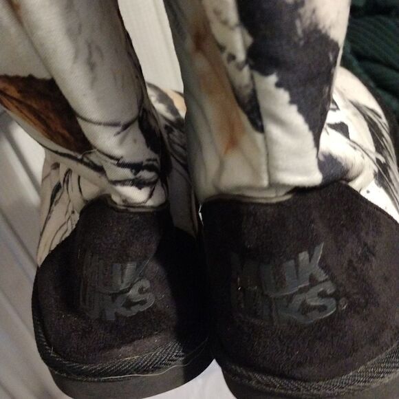 Snow camo mukluks boots - Picture 3 of 5